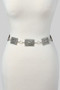 Filigree Rectangle Link Chain Belt