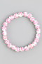 Porcelain Ball Stretch Bracelet