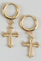 Dainty Lavish Cross Huggies
