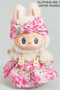 Two Piece Floral Pattern Labubu Outfit