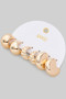 Three Pair Hoop Earring Set - #JEE128 - #JEE128