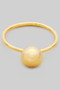 Brass Ball Ring