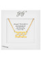Angel Numbers Pendant Necklace - #KN18111-GD