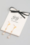 18K Gold Dipped Linear Cz Crystal Earrings