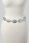 Western Squash Link Chain Belt With Ripples