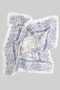 Smooth Silky Paisley Print Scarf