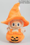 Furry Witch Hat W Charm And Pumpkin Labubu Outfit