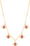 Evil Eye Charm Chain Necklace