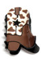 Mini Animal Print Cowgirl Boot Hair Clip