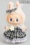 Cute Dress And Bow Pin Labubu Outfit
