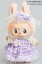 Cute Dress And Bow Pin Labubu Outfit