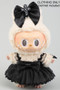 Gothic Cross Bow Labubu Dress Outfit Only