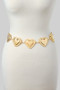 Heart Link Chain Belt - #KBT26678