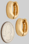 Small Oval Hoop Earrings