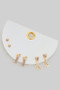 Three Pair Golf Club Stud Set