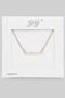 Stainless Steel Mama Pendant Necklace