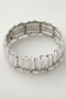 Textured Plate Stretch Bracelet