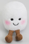 Cute Marshmallow Bag Charm Keychain