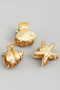 Three Piece Small Shell Hair Clip Set