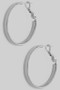 One And A Quarter Inch Brass Hoops