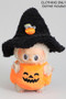 Furry Witch Hat And Pumpkin Labubu Outfit