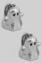 Double Sided Textured Ghost Earrings