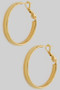 One And A Quarter Inch Brass Hoops