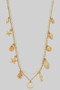 Layered Sea Life Charm Necklace