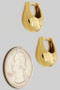 Cute Chubby Hinge Hoops