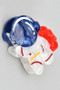 Marbled Acrylic Astronaut Hair Clip