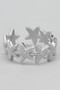 Textured Brass Starfish Link Ring