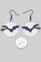 Bat Moonlight Dangle Earrings