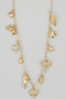 Eleven Sea Charm Themed Charm Necklace