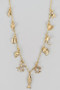 Eleven Sea Life Themed Charm Necklace