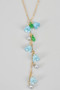 Tulip Cluster Y Necklace
