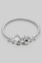 Delicate Cz Pave Cluster Ring