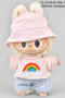 Bucket Hat Shirt And Pants Labubu Outfit Only