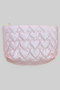 Quilted Heart Makeup Travel Pouch
