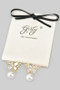 18K Gold Dipped Studs With Cz Butterfly And Pearl
