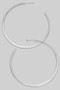Open Brass Flat And Tube Hoops