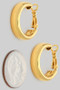 One Inch Brass Hoops