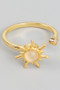 Spinner Sun Stone Ring