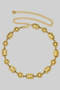 Rectangle And Circle Chain Link Belt