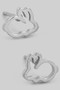 Stainless Steel Mini Rabbit Studs