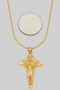 Stainless Steel Angel Pendant Necklace