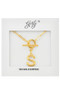 Initial Letter Toggle Necklace