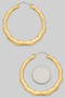 Bamboo Hinge Hoops