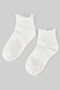 Frilly Opening Plain Ankle Socks