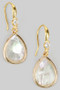 Mop Abalone Tear Drop Earrings
