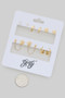 Six Pair Stud Huggie And Dangle Set